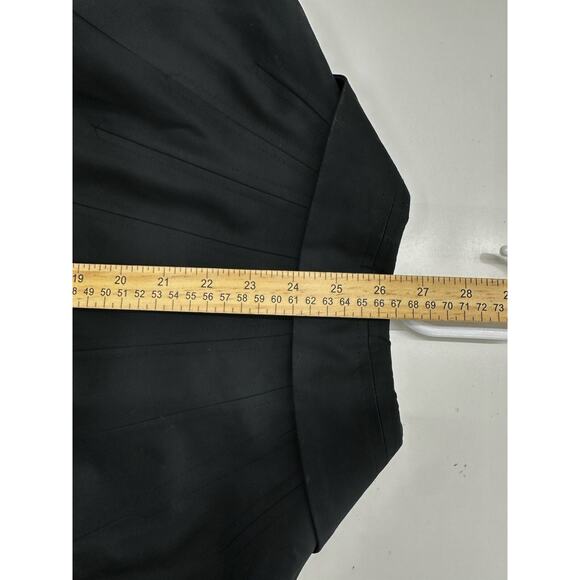 Gallery Womens Jacket Size Petite Small Black Button Up Lightweight - Picture 11 of 12